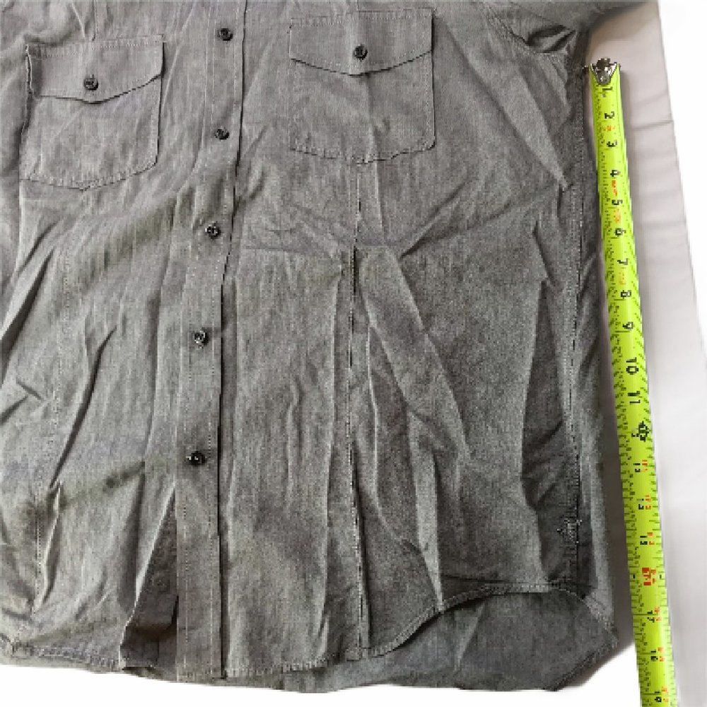 Express Design Studio Men's Button Down Shirt Xl - image 5